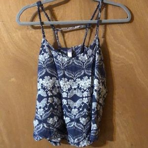 Spaghetti strap tank top